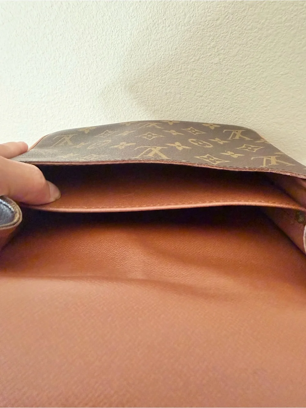LOUIS VUITTON Cartouchiere MM Shoulder/Crossbody Bag Monogram